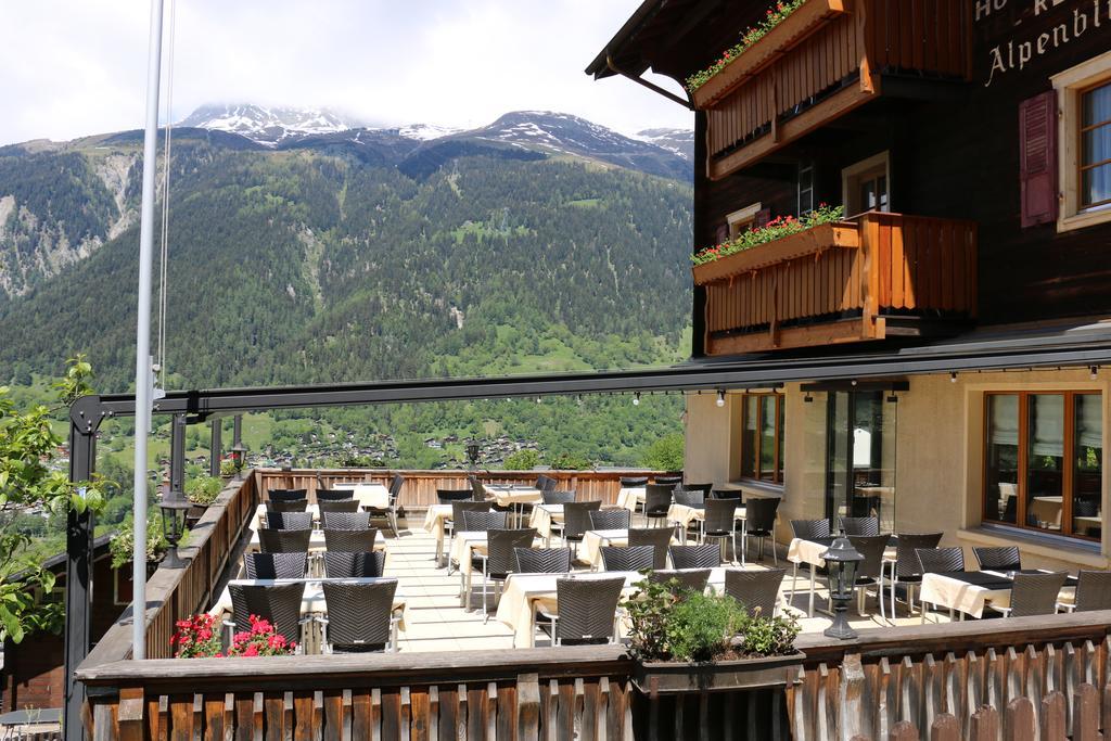 Hotel Restaurant Alpenblick Ernen Eksteriør bilde