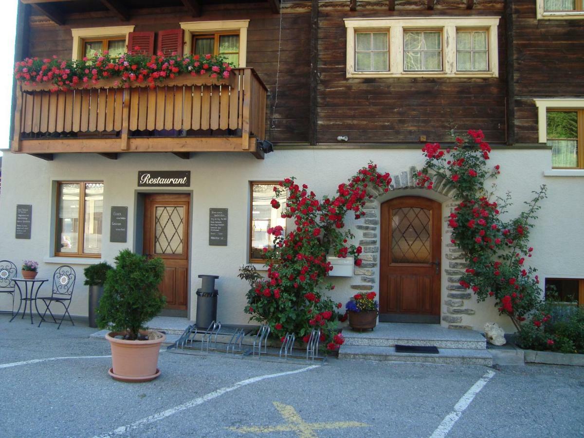 Hotel Restaurant Alpenblick Ernen Eksteriør bilde